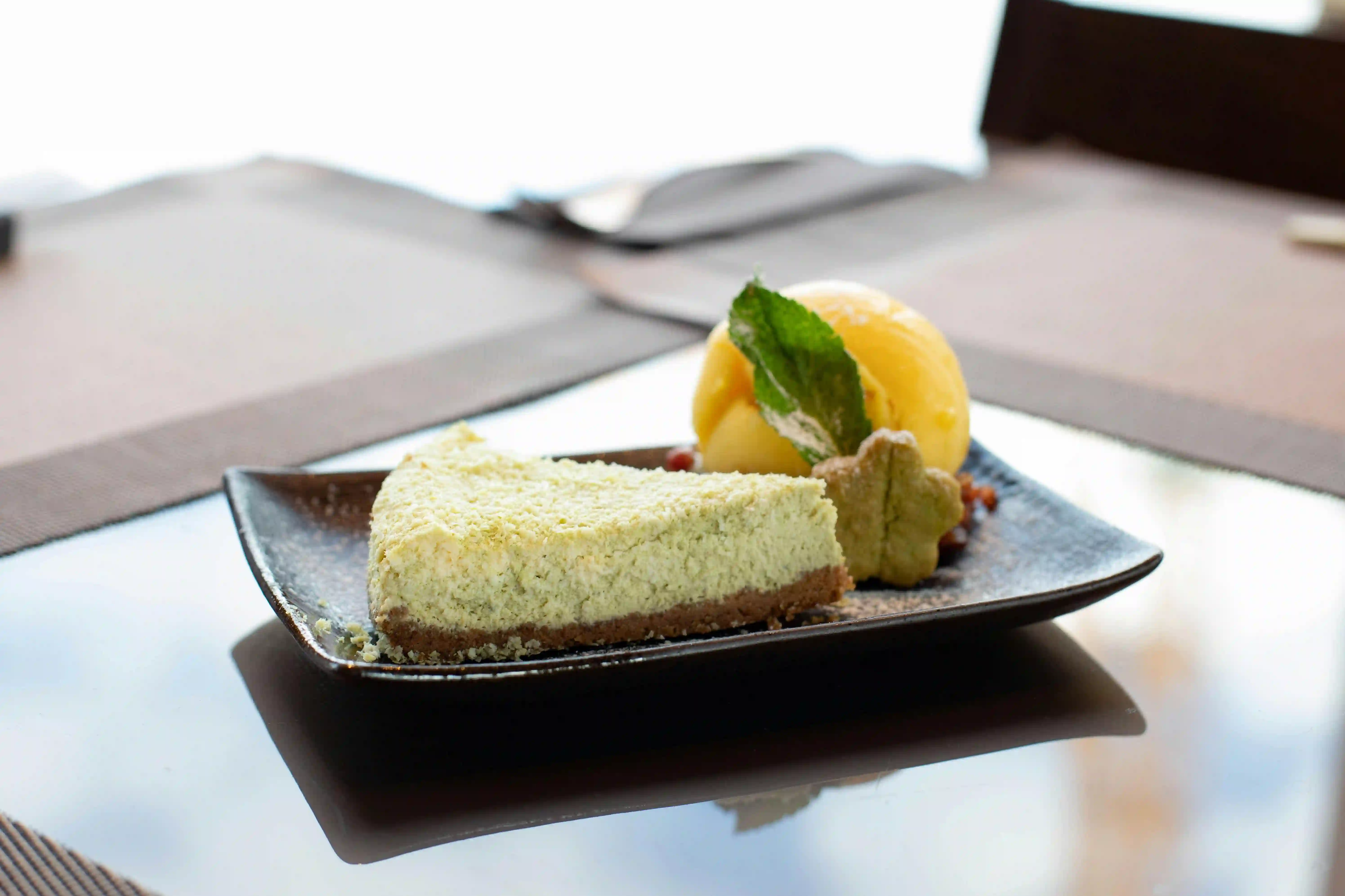 Matcha Cloud Cheesecake